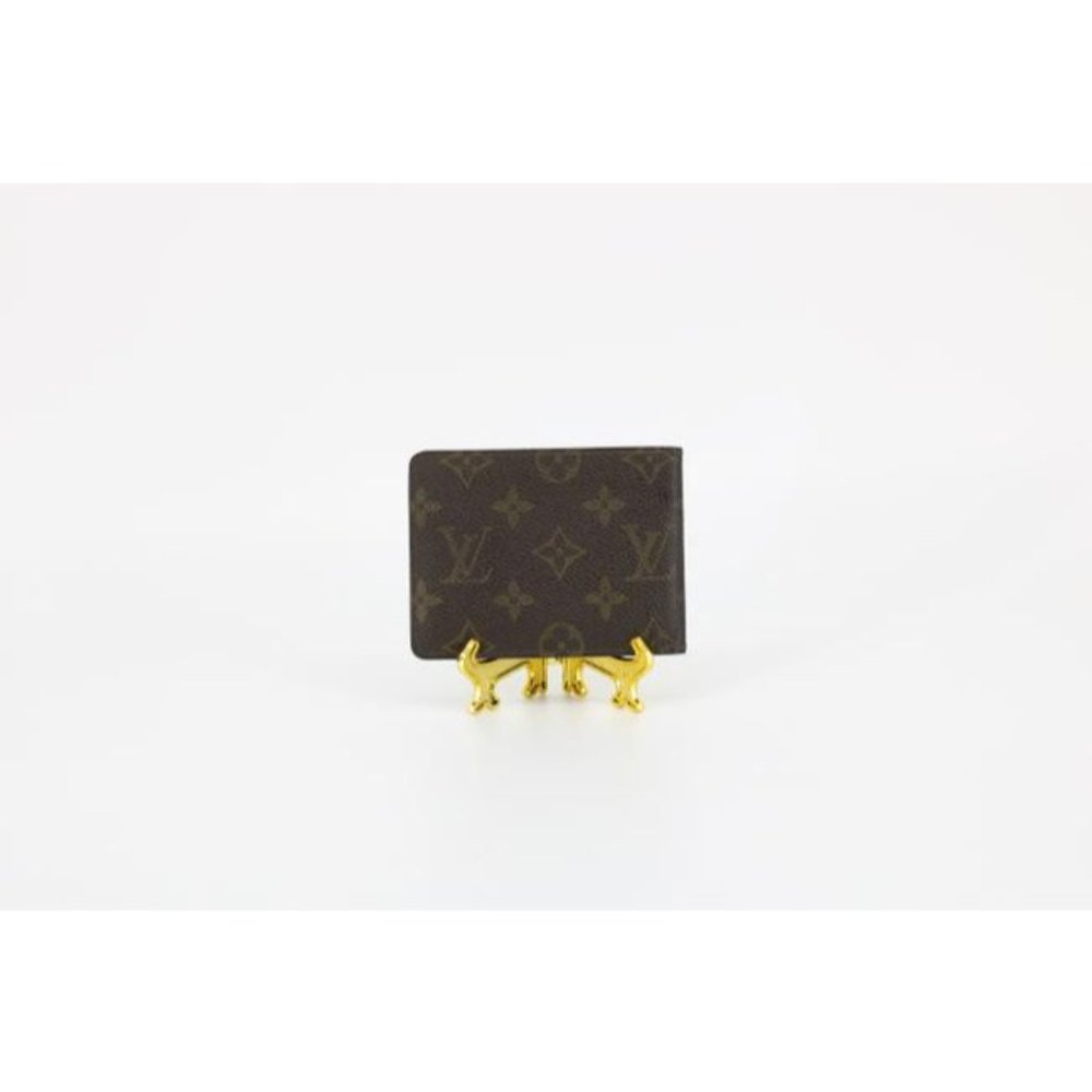 AUTHENTIC Louis Vuitton Brown Monogram Canvas Wallet - Picture 6 of 9